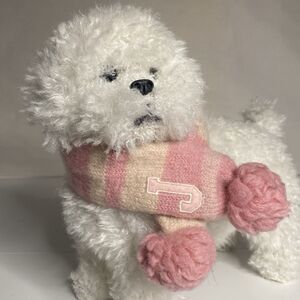 JUICY COUTURE Wool Striped Doggy Scarf